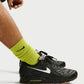 NIKE | AIR MAX 90 PREMIUM { BLACK/WHITE-GUM MED BROWN-VOLT