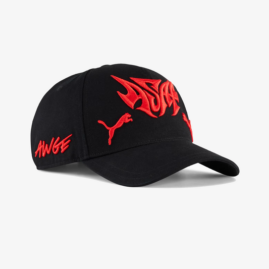 PUMA | x A$AP ROCKEY CAP { BLACK-FIERCE RED