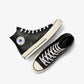 Converse | CHUCK 70 LEATHER SEASONAL  { BLACK/WHITE
