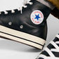 Converse | CHUCK 70 LEATHER SEASONAL  { BLACK/WHITE