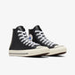 Converse | CHUCK 70 LEATHER SEASONAL  { BLACK/WHITE