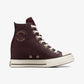 Converse | CHUCK TAYLOR ALL STAR CLASSIC WEDGE LEATHER { BROWN