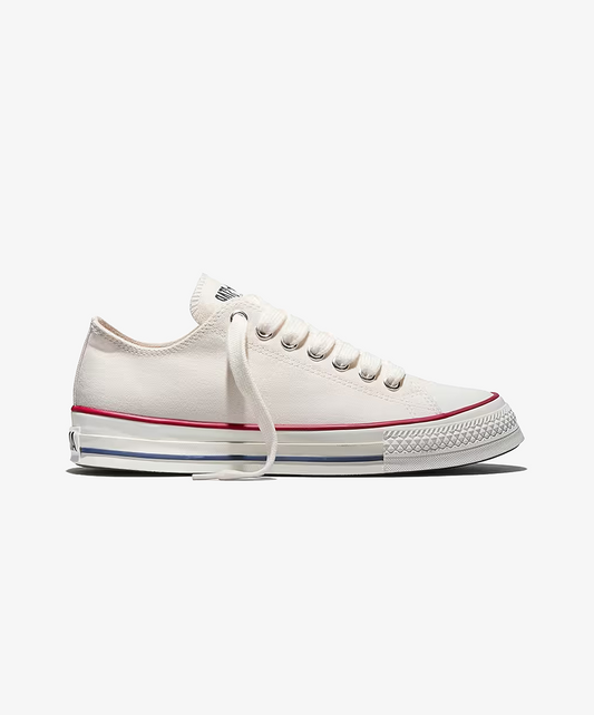 CONVERSE | CHUCK TAYLOR ALL STAR THROWBACK { VINTAGE WHITE/RED/BLUE