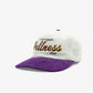 SPORTY & RICH | DRAFT CORDUROY CAP { WHITE