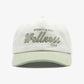 SPORTY & RICH | DRAFT CORDUROY HAT { WHITE/SAGE