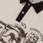ALMOST GODS | ZODIAC RELAXED POLO { OFF WHITE