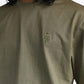 ALMOST GODS | ALPHA CROSS TEE IN DIP { DYE GREEN