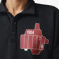 ALMOST GODS | ASSEMBLAGE BOXY POLO { BLACK