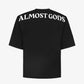 ALMOST GODS | ALMOST GODS LOGO TEE { BLACK