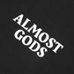 ALMOST GODS | ALMOST GODS LOGO TEE { BLACK