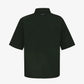 ALMOST GODS | ALPHA CROSS SPRAY PAINT SHIRT { GREEN