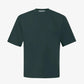 ALMOST GODS | ALPHA CROSS EMBROIDERED TEE { GREEN