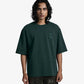 ALMOST GODS | ALPHA CROSS EMBROIDERED TEE { GREEN