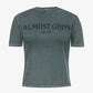 ALMOST GODS | STONEWASHED ALMOST GODS TEE IN GRANITE { GREY/CBLACK