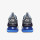 Nike | AIR MAX 270 { WHITE/WHITE-PERSIAN VIOLET-DARK GREY