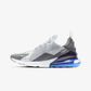 Nike | AIR MAX 270 { WHITE/WHITE-PERSIAN VIOLET-DARK GREY
