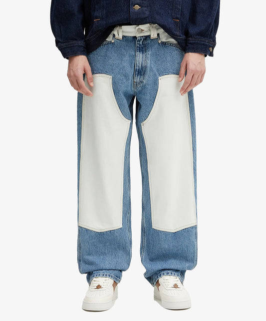 Aries | PATCHWORK WESTERN CARPENTER JEANS { MULTI