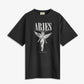 Aries | DESTROYED NIRVANA SS TEE { BLACK