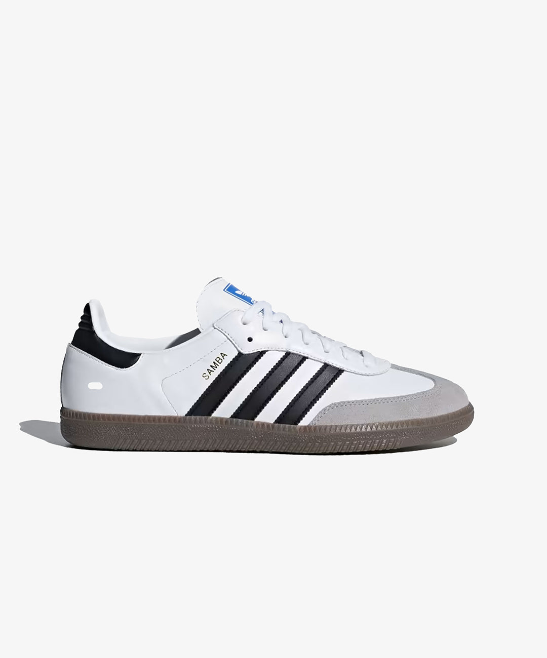 Adidas Originals | SAMBA OG  { CLOUD WHITE/CORE BLACK/CLEAR GRANITE