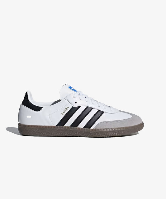 Adidas Originals | SAMBA OG  { CLOUD WHITE/CORE BLACK/CLEAR GRANITE