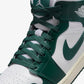 JORDAN | AIR JORDAN 1 MID { WHITE/OXIDIZED GREEN-SAIL