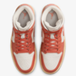 JORDAN | AIR JORDAN 1 MID { SAIL/LT MADDER ROOT-MADDER ROOT-MUSLIN