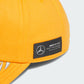 ADIDAS ORIGINALS | BAD BUNNY X MERCEDES - AMG PETRONAS FORMULA ONE TEAM RACING CAP { GOLD