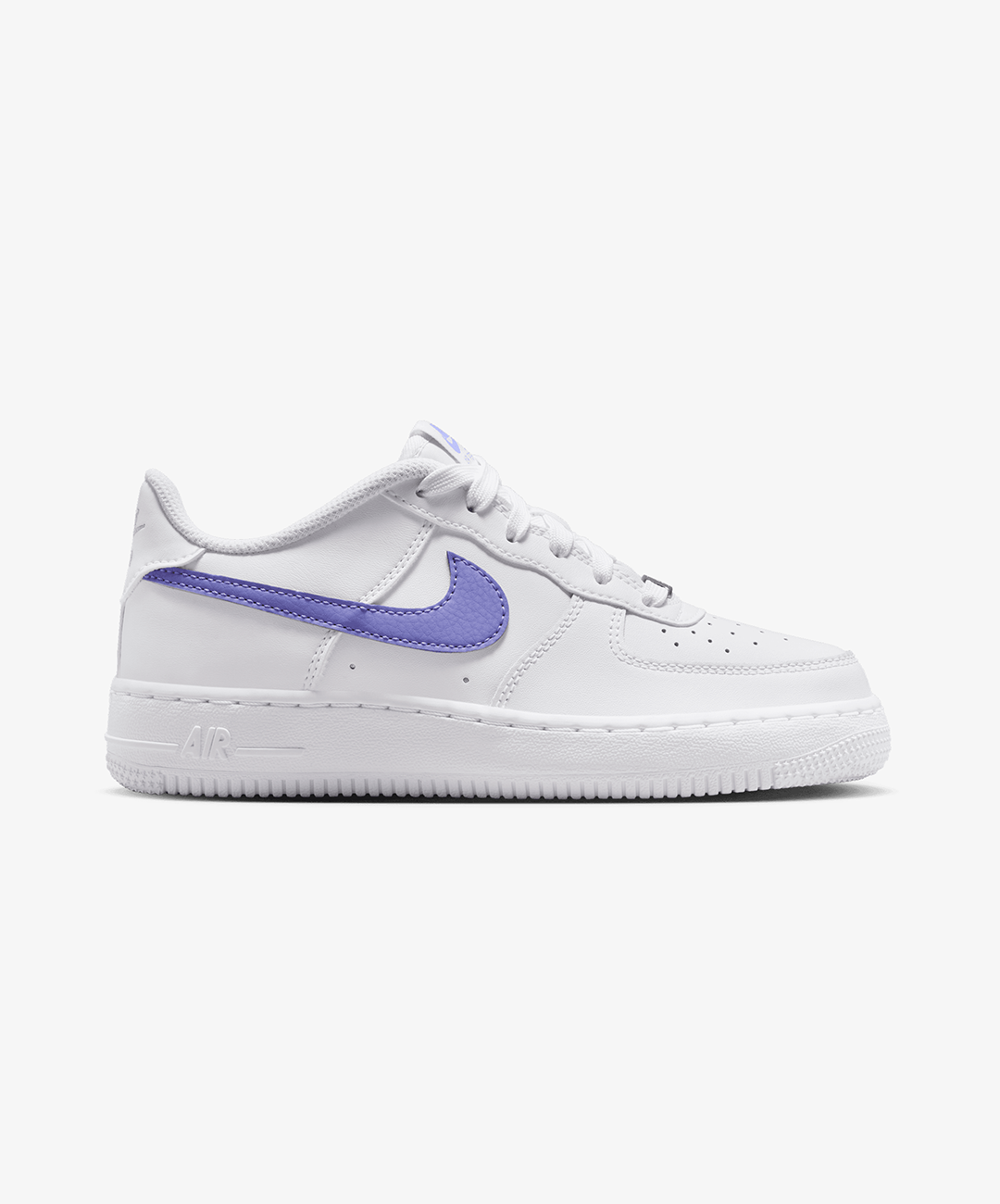 NIKE | AIR FORCE 1 { WHITE/LIGHT THISTLE-WHITE