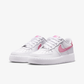 NIKE | AIR FORCE 1 { WHITE/PINK RISE-WHITE