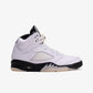 Jordan | AIR JORDAN 5 RETRO { WHITE/BLACK