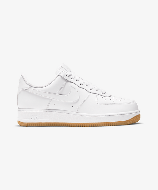 Nike | AIR FORCE 1 '07 { WHITE/WHITE-GUM LIGHT BROWN