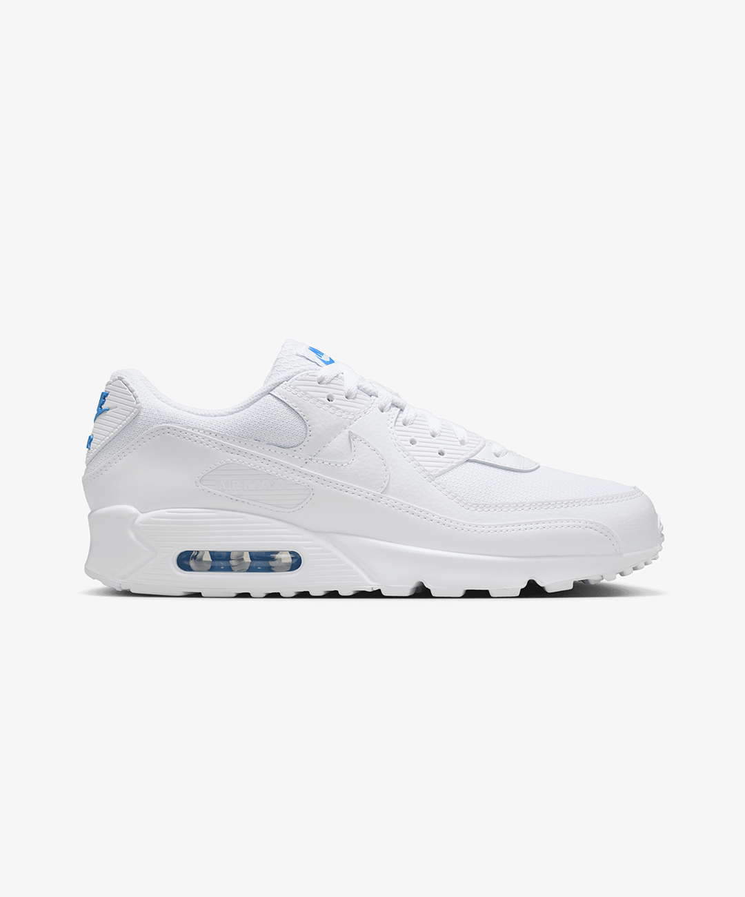 NIKE | AIR MAX 90 { WHITE/BLUE CRYSTAL