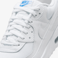 NIKE | AIR MAX 90 { WHITE/BLUE CRYSTAL