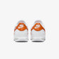 Nike | CORTEZ  { WHITE/CAMPFIRE ORANGE-JADE HORIZON