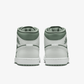 JORDAN | AIR JORDAN 1 MID { SUMMIT WHITE/VINTAGE LICHEN
