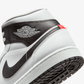 JORDAN | AIR JORDAN 1 MID { SUMMIT WHITE/BLACK-NEUTRAL GREY