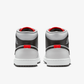 JORDAN | AIR JORDAN 1 MID { SUMMIT WHITE/BLACK-NEUTRAL GREY