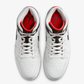 JORDAN | AIR JORDAN 1 MID { SUMMIT WHITE/BLACK-NEUTRAL GREY