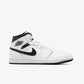 Jordan | AIR JORDAN 1 MID  { WHITE/BLACK-WHITE-BLACK