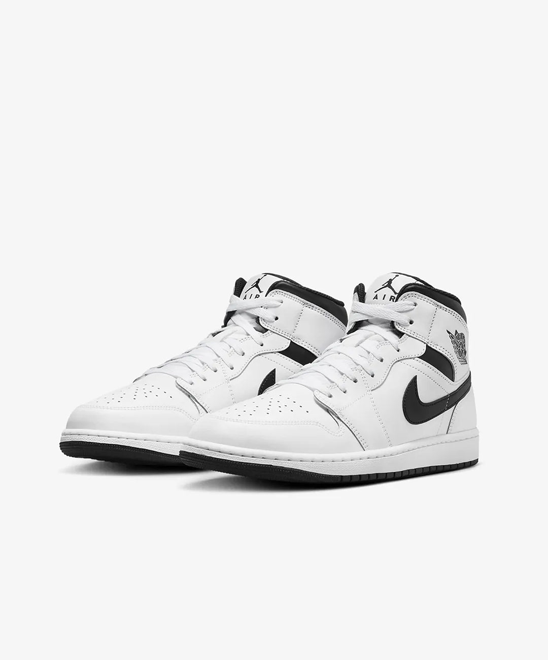 Nike GS Air Jordan 1 Mid White/Black 25㎝ DQ8426-132_2.jpg?v=1779185718&