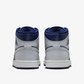 JORDAN | AIR JORDAN 1 MID { BLUE VOID/PURE PLATINUM-SUMMIT WHITE