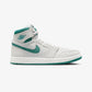 Jordan | AIR JORDAN 1 ZOOM CMFT 2  { SUMMIT WHITE/BICOASTAL-OXIDIZED GREEN