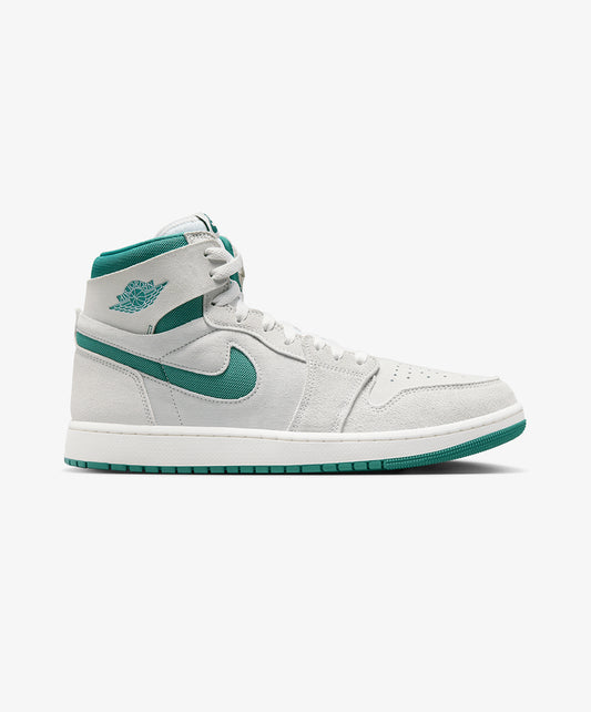Jordan | AIR JORDAN 1 ZOOM CMFT 2  { SUMMIT WHITE/BICOASTAL-OXIDIZED GREEN