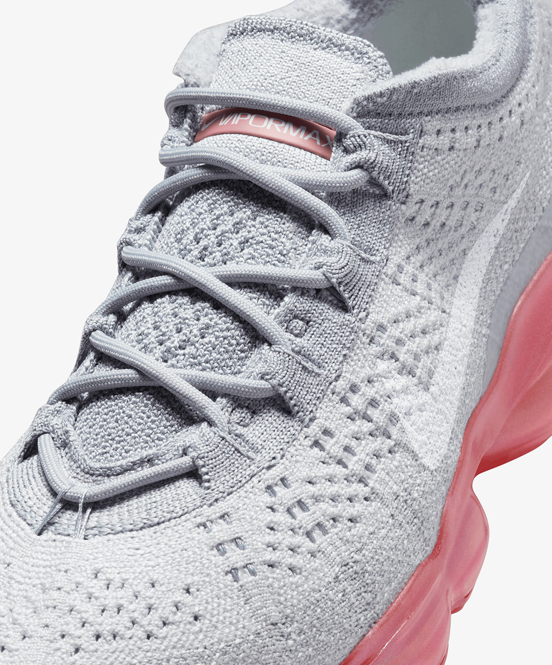 NIKE | AIR VAPORMAX 2023 FLYKNIT { PHOTON DUST/WHITE-WOLF GREY-RED