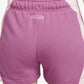 Nike | MID-RISE FLEECE SHORTS  { COSMIC FUCHSIA/PINK FOAM /COSMIC FUCHSIA