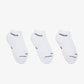Jordan | EVERYDAY NO-SHOW SOCKS (3 PAIRS) { WHITE/BLACK