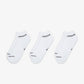 Jordan | EVERYDAY NO-SHOW SOCKS (3 PAIRS) { WHITE/BLACK