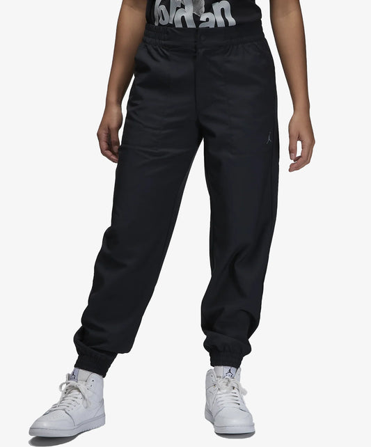 Jordan | WOVEN PANTS  { BLACK/SMOKE GREY