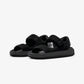 Nike | CALM SANDALS  { BLACK/BLACK-BLACK