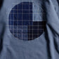 FDMTL | SASHIKO PATCH SWEAT TEE  { BLUE